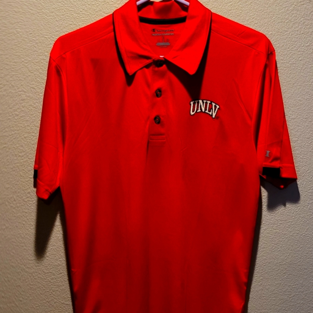 UNLV Rebels Champion Red Polo Shirt (Mens S)
